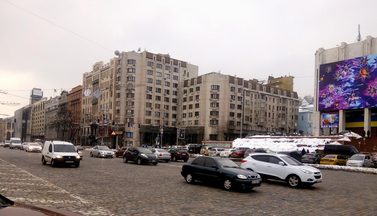 Apartment Triokhsviatytelskaya Street 3 Kiev Ngoại thất bức ảnh